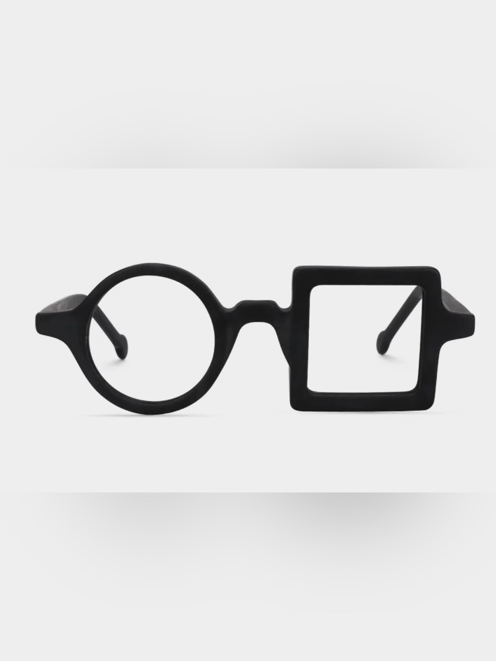 Fun Black Asymmetric Frame Eyewear Readers 2.00
